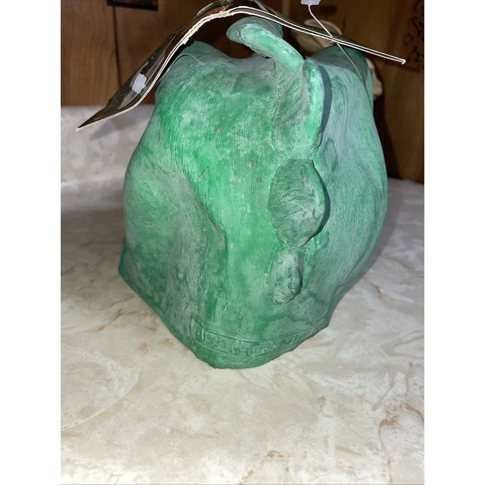 Celebrations Creations Green Lizard Rubber Halloween Mask 1995‎ with tags
